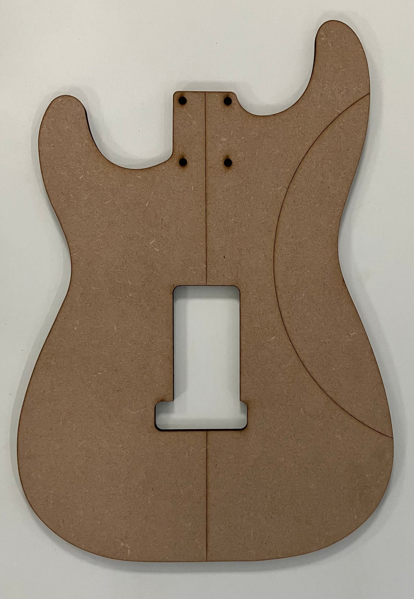 Guitar Template - S-Style - SSS Tremolo