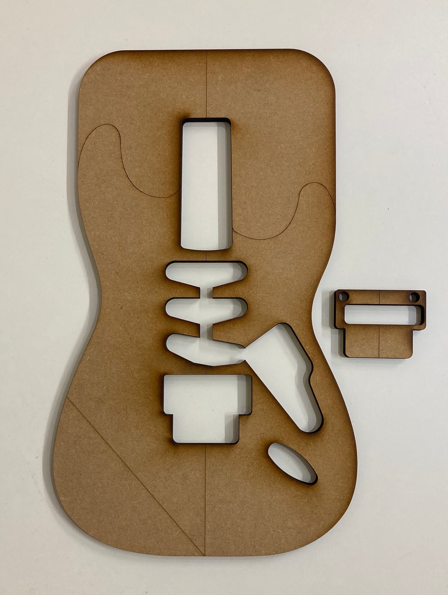 Guitar Template - S Style - Floyd Rose 24 Fret