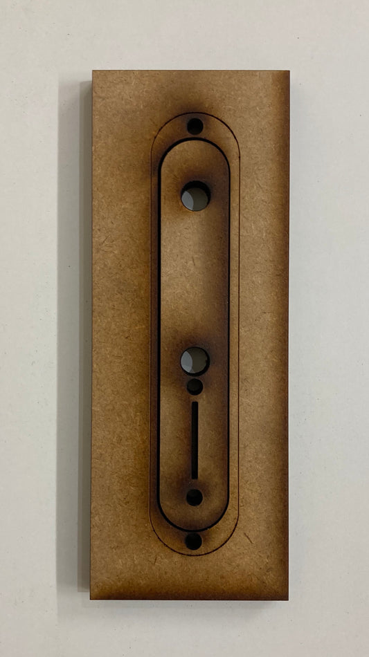 Guitar Template - T Style - Control Cavity