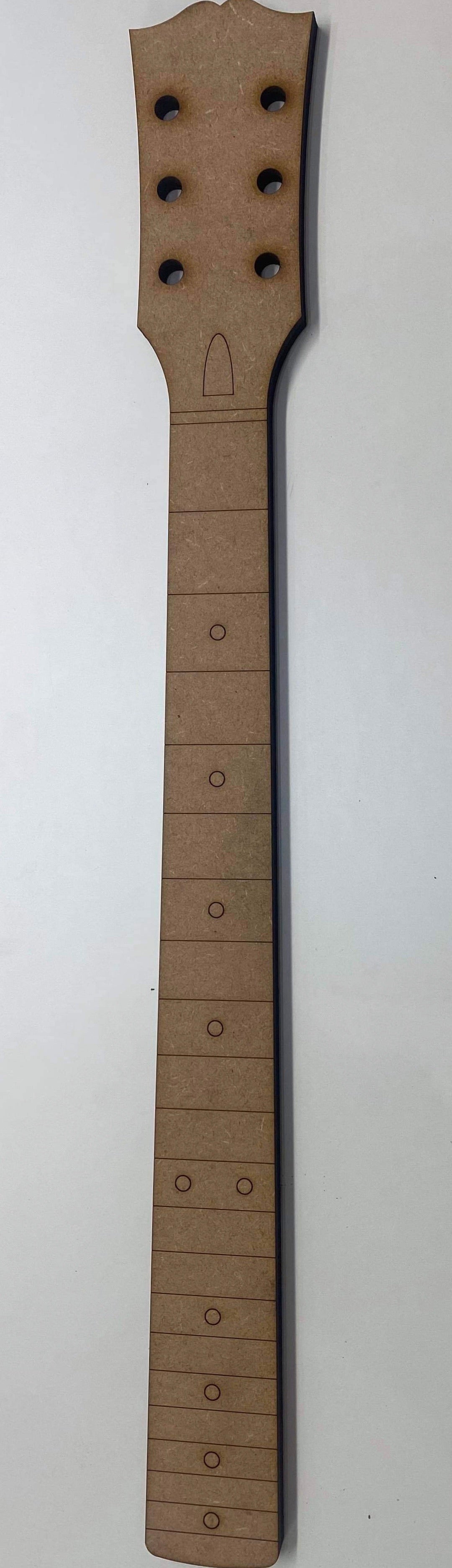 Guitar Template - LP Double Cut Style - HH Thinline Bolt On