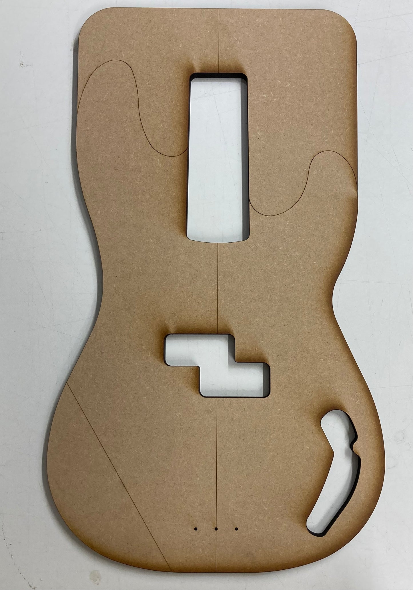 Guitar Template - P Bass Style - Standard