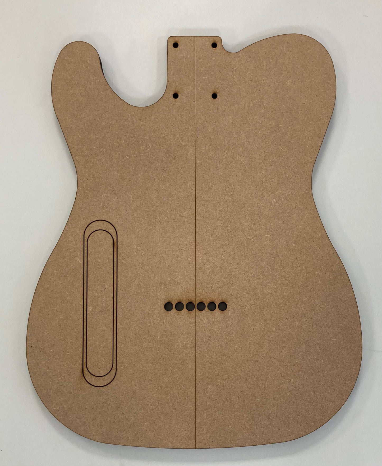 Guitar Template - T Style - Cabronita