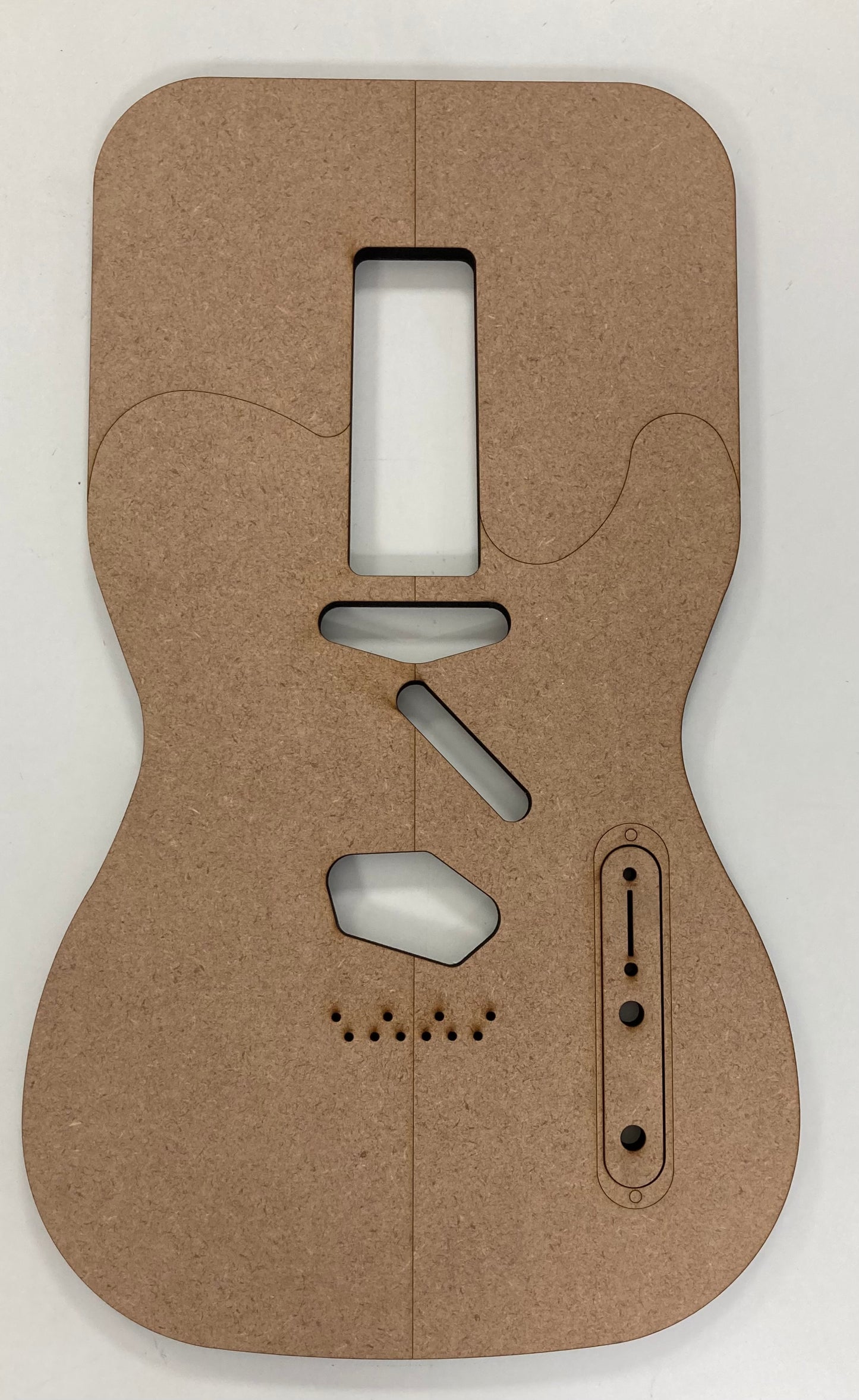 Guitar Template - T Style - Standard