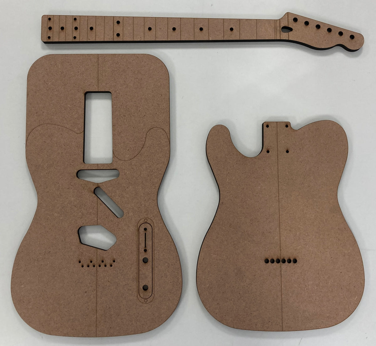 Guitar Template T Style Standard Crater Guitar Supplies