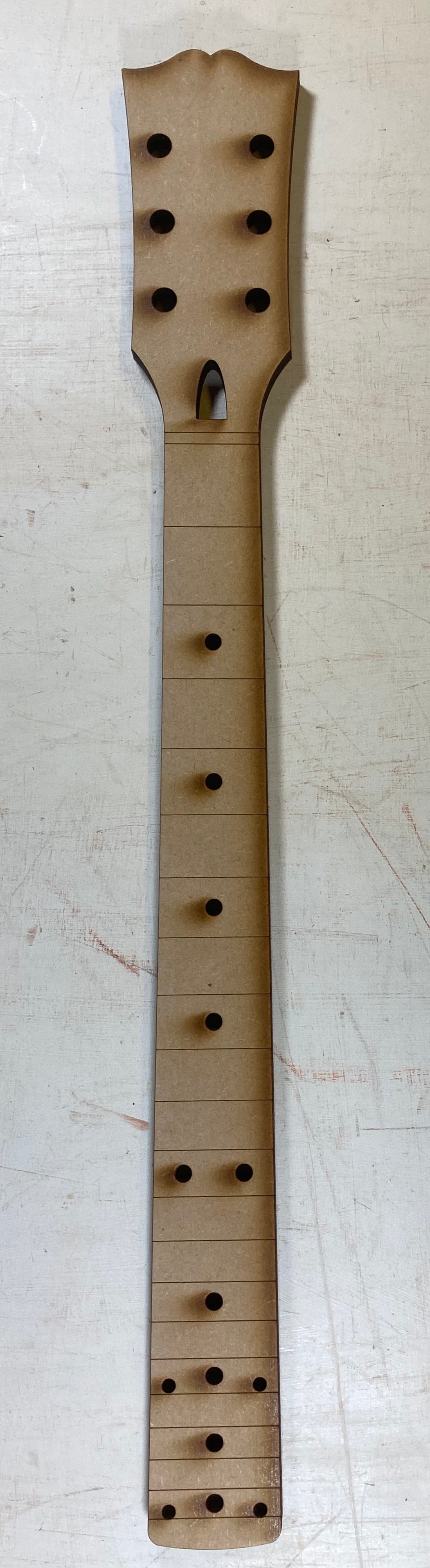 Guitar Template - LP Single Cut Style - Dual P90 Bolt On