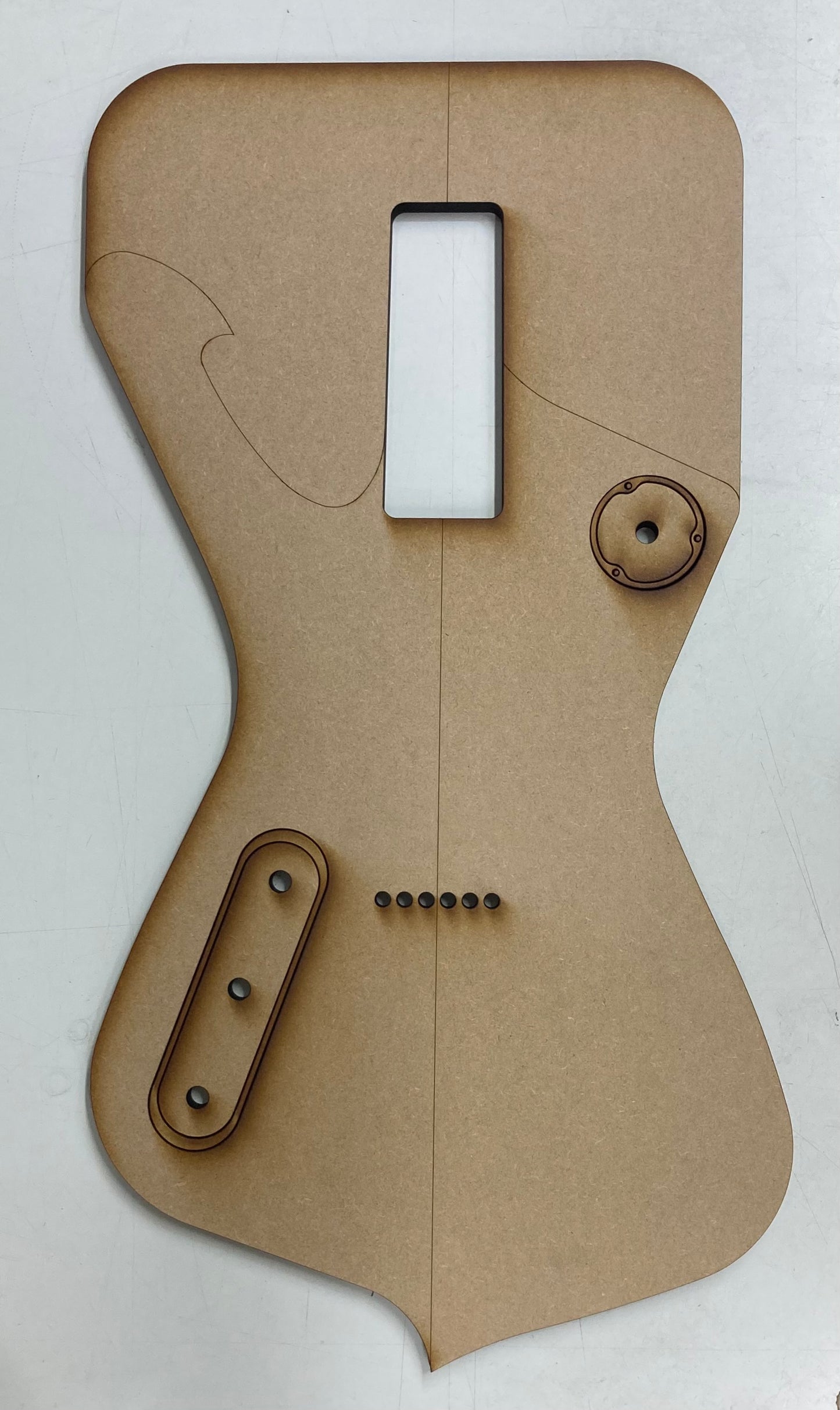 Guitar Template - Iceman Style - HH