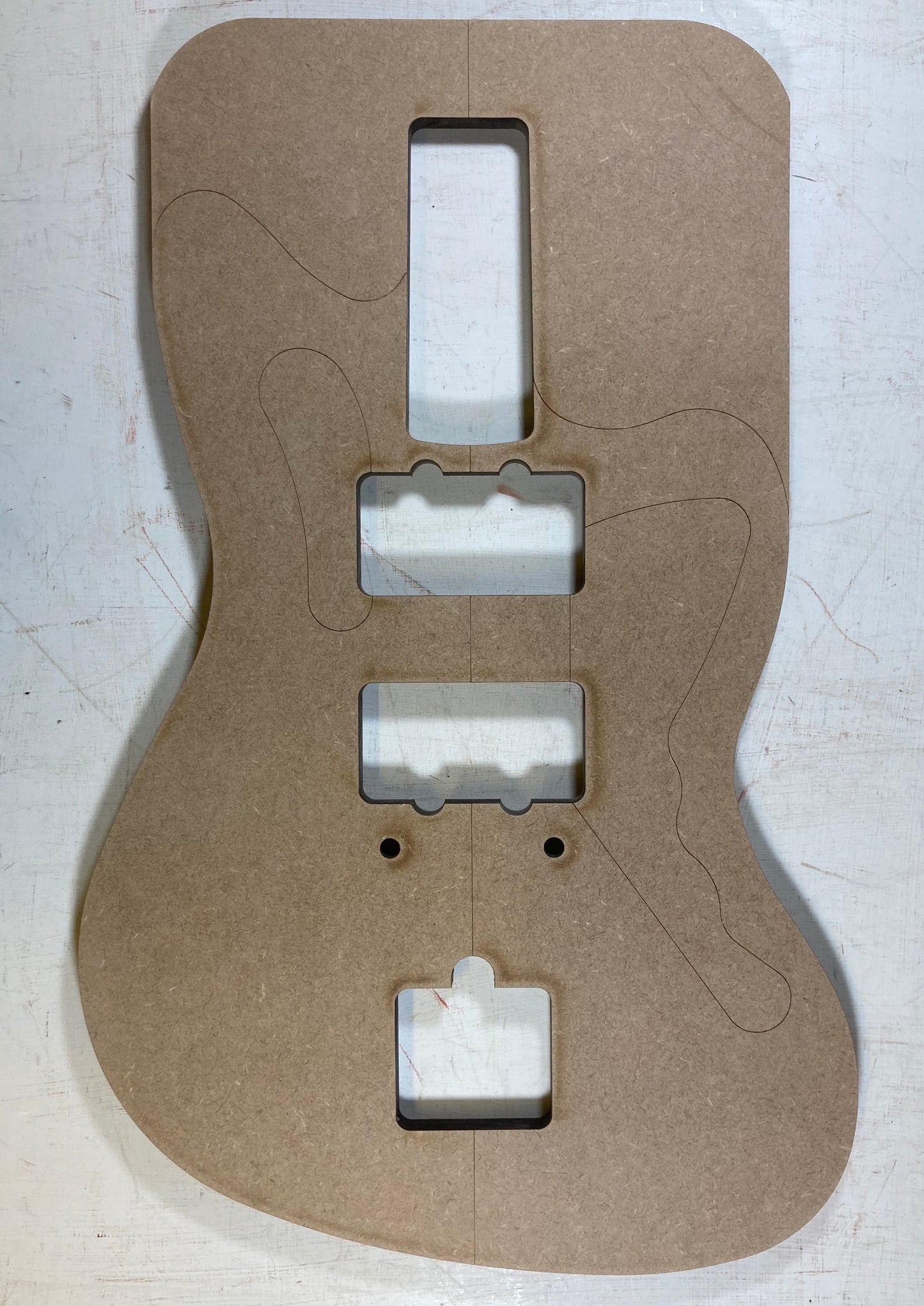 Guitar Template - Jazz Style - Standard