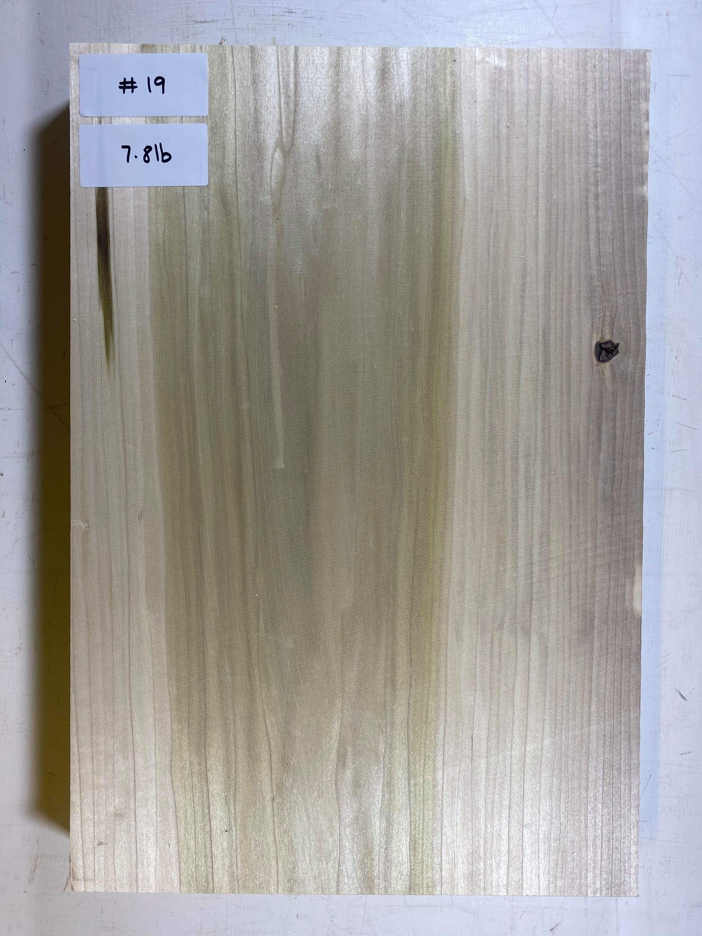 Tulip/Poplar Body Blank - 1 Piece #19