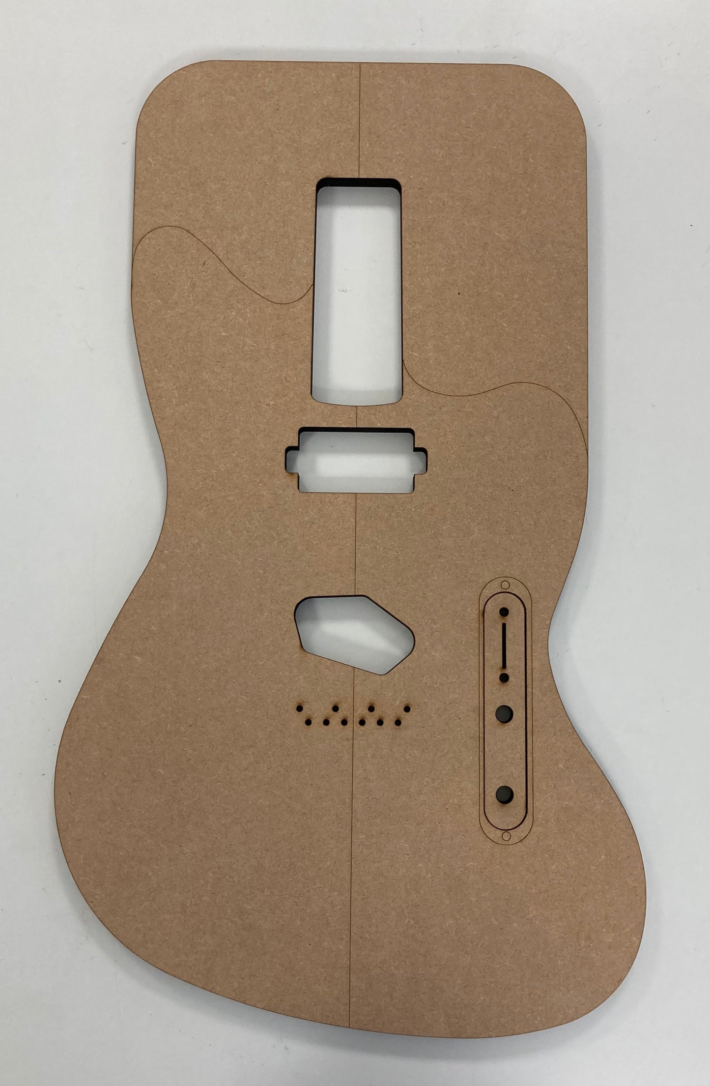 Guitar Template - Jazz Style - H Telemaster