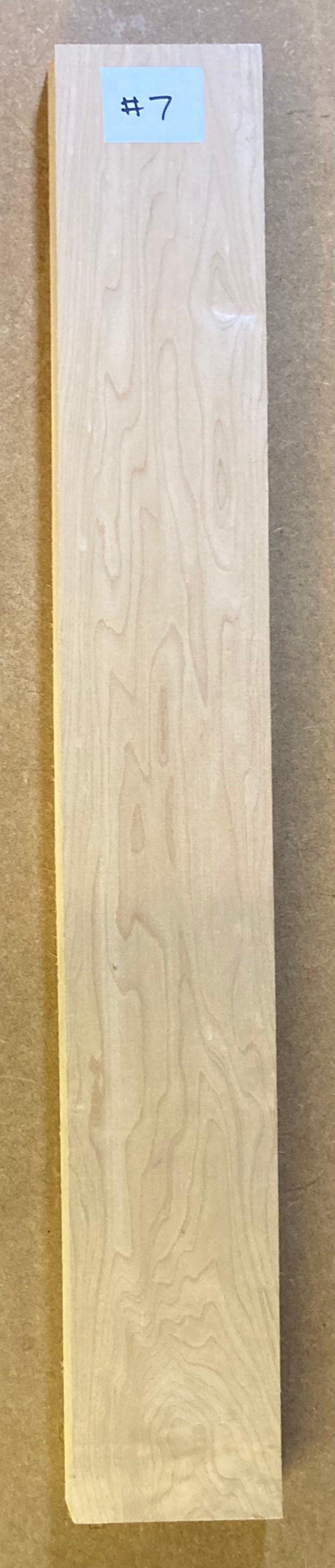 Electric Neck Blank - Maple #7