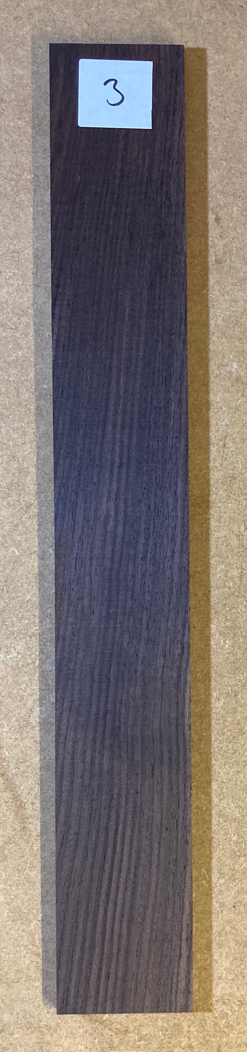 Electric Fretboard Blank - Indian Rosewood #3