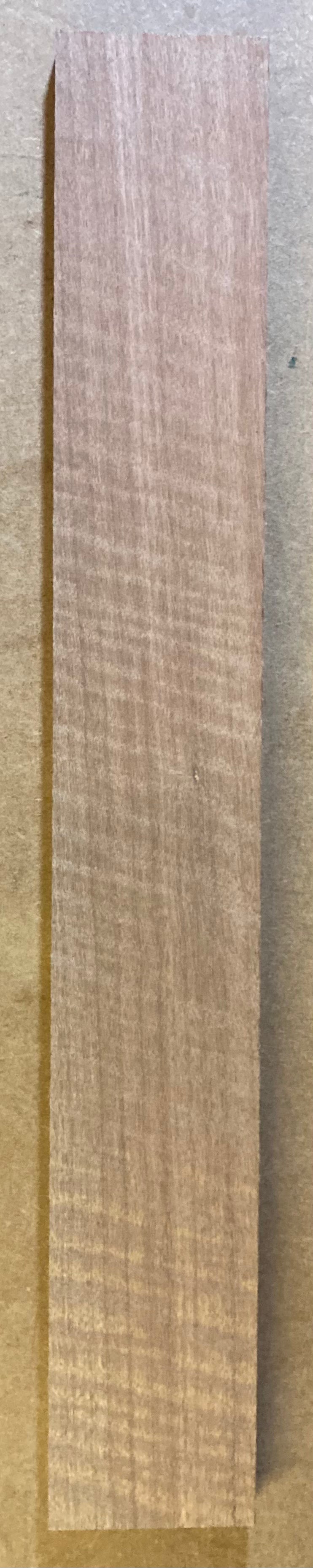 Electric Neck Blank - Rippled Meranti #6 (19mm)