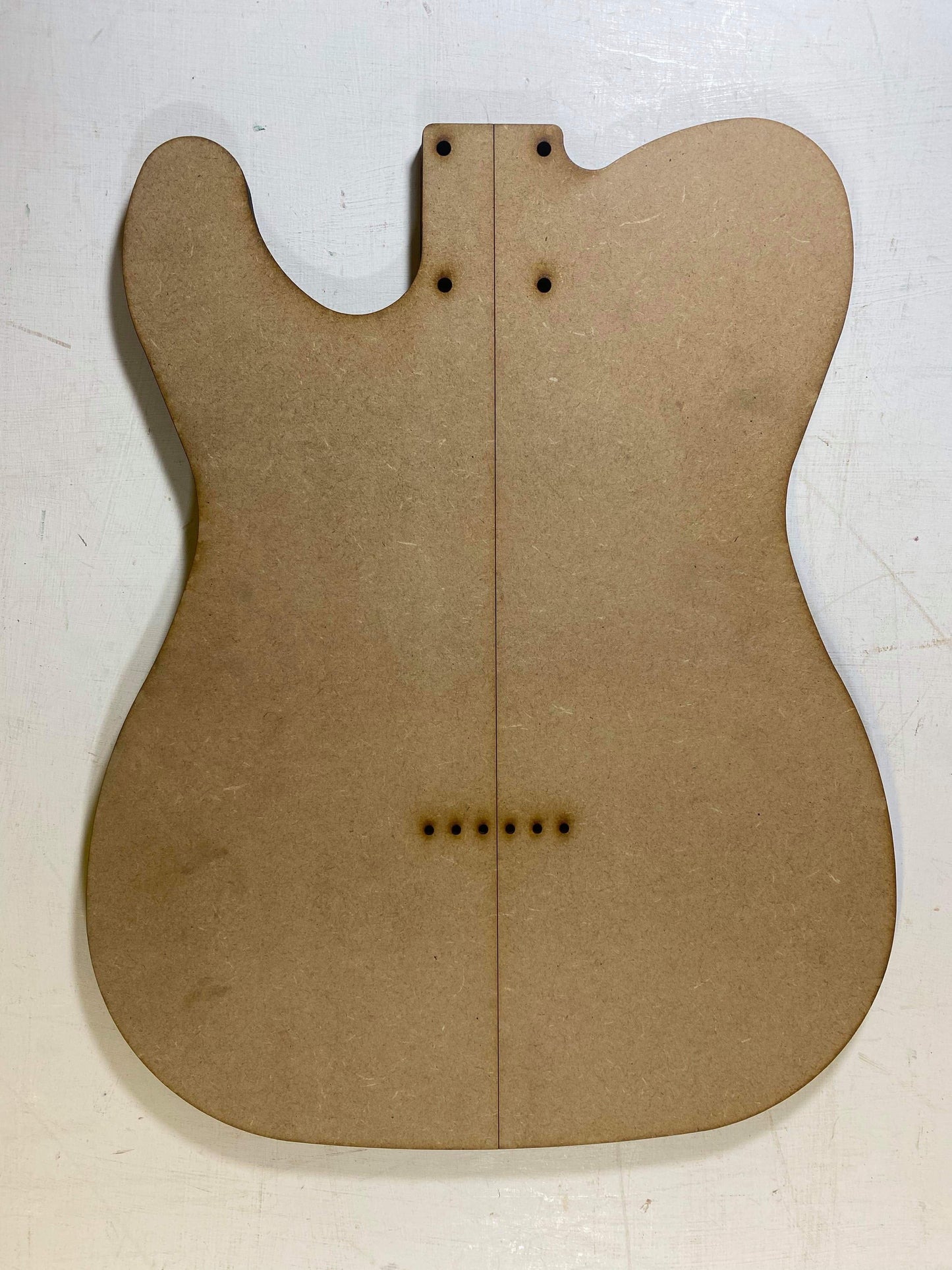 Guitar Template - T Style - Smugglers
