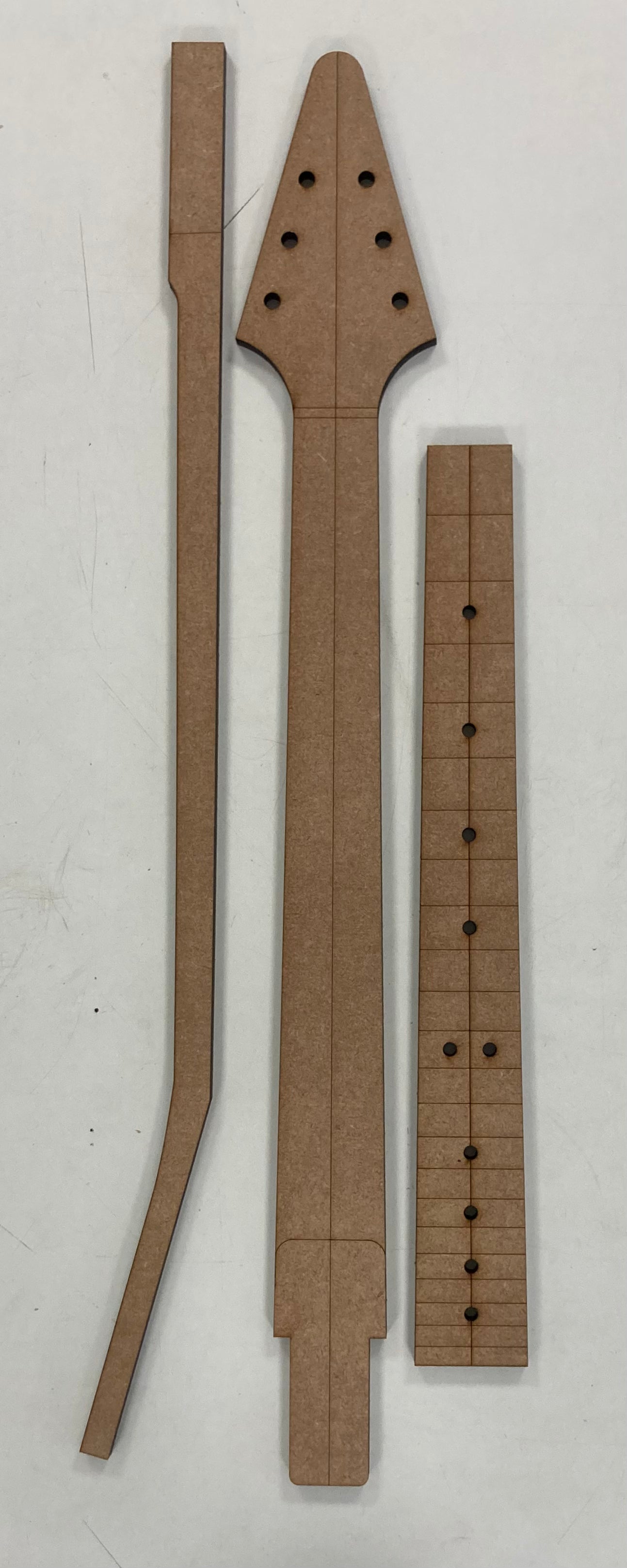 Guitar Template - Flying V Style - 58’ Set Neck