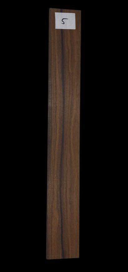 Electric Fretboard Blank - Bolivian Rosewood #5