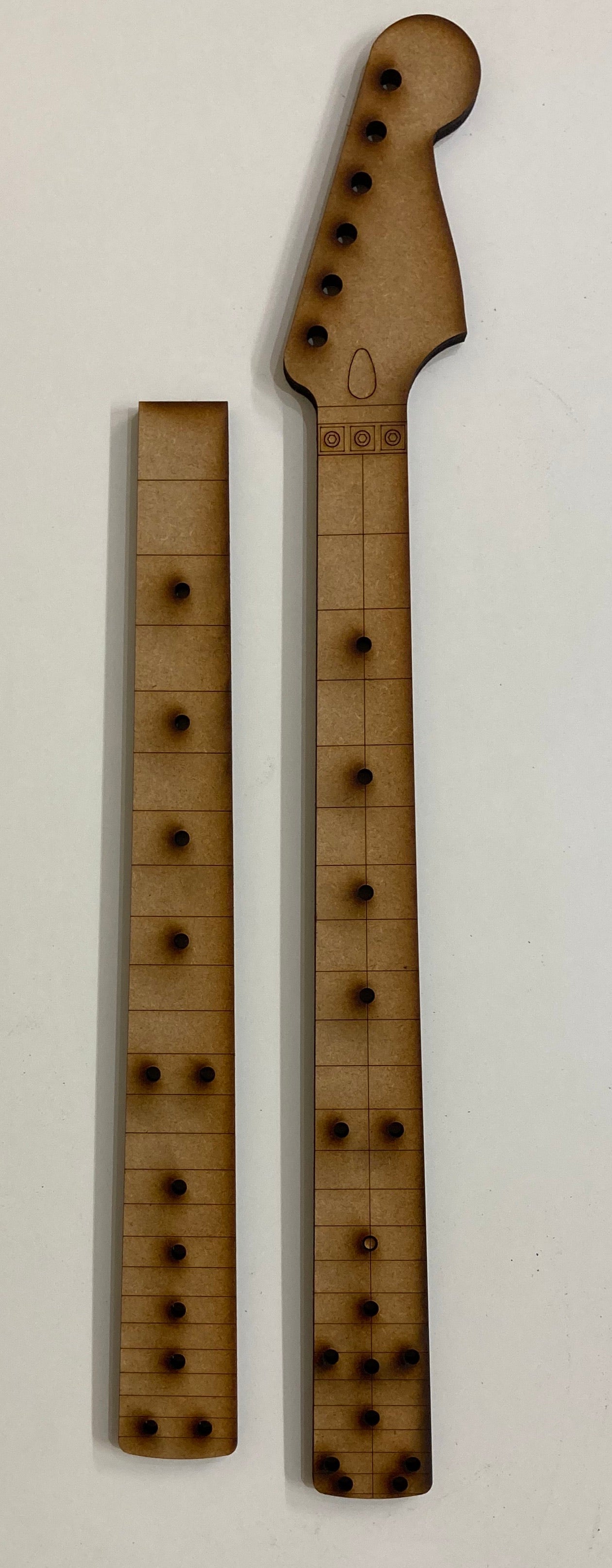 Guitar Template - S Style - Floyd Rose 24 Fret