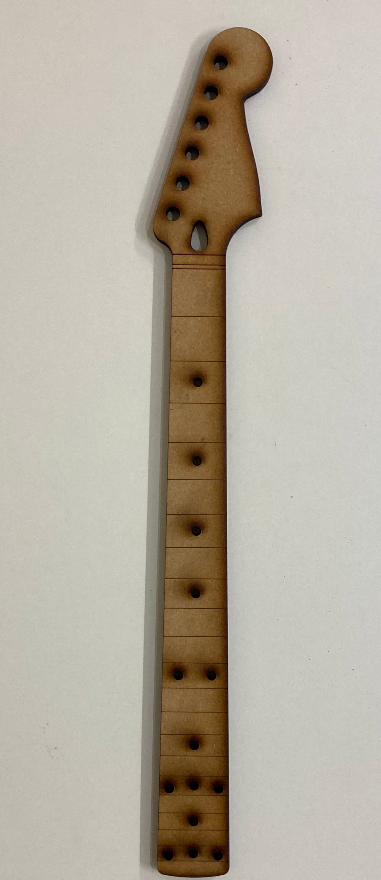 Guitar Template - S Style - Swimming Pool Route Tremolo