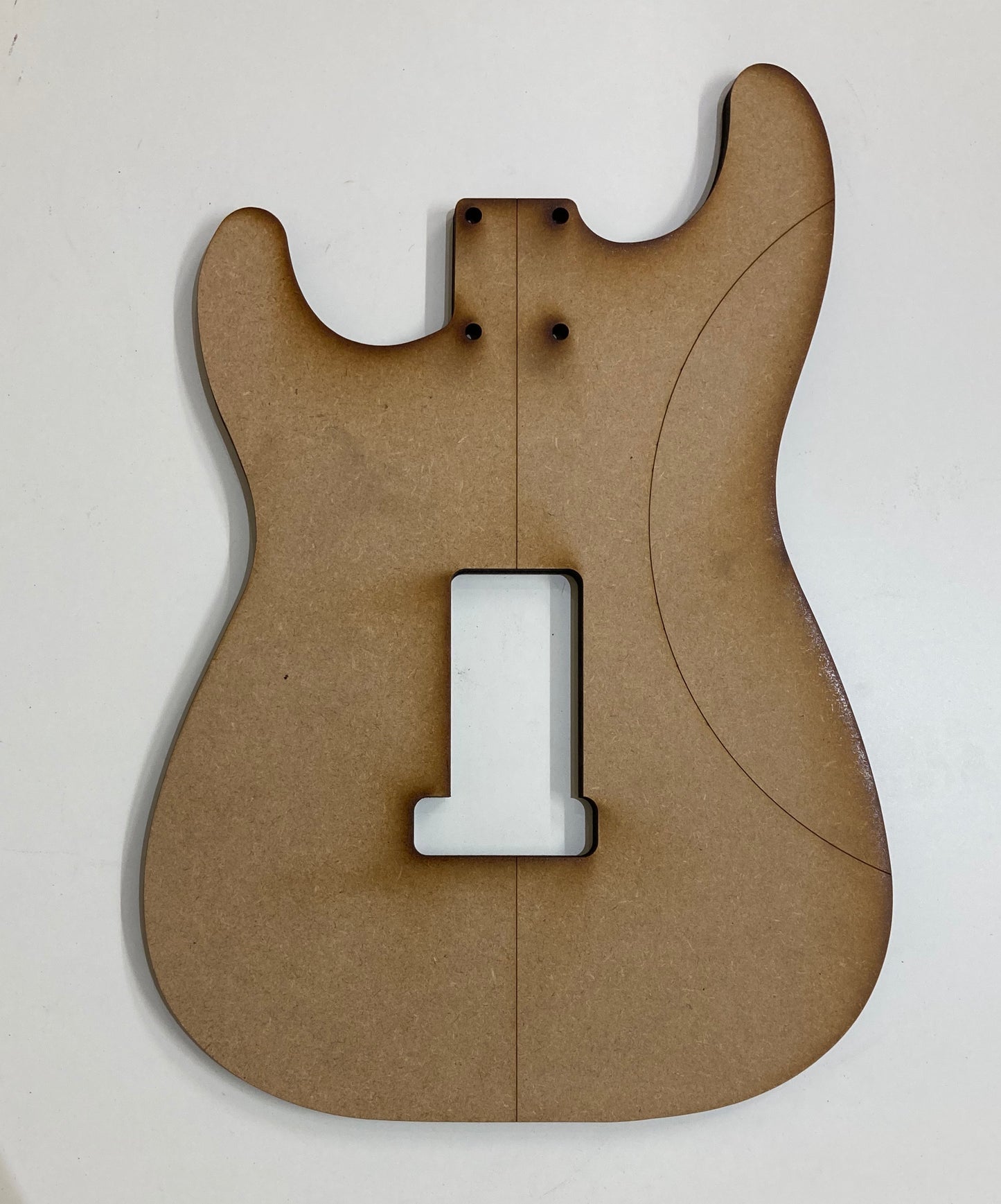 Guitar Template - S Style - SSH Tremolo