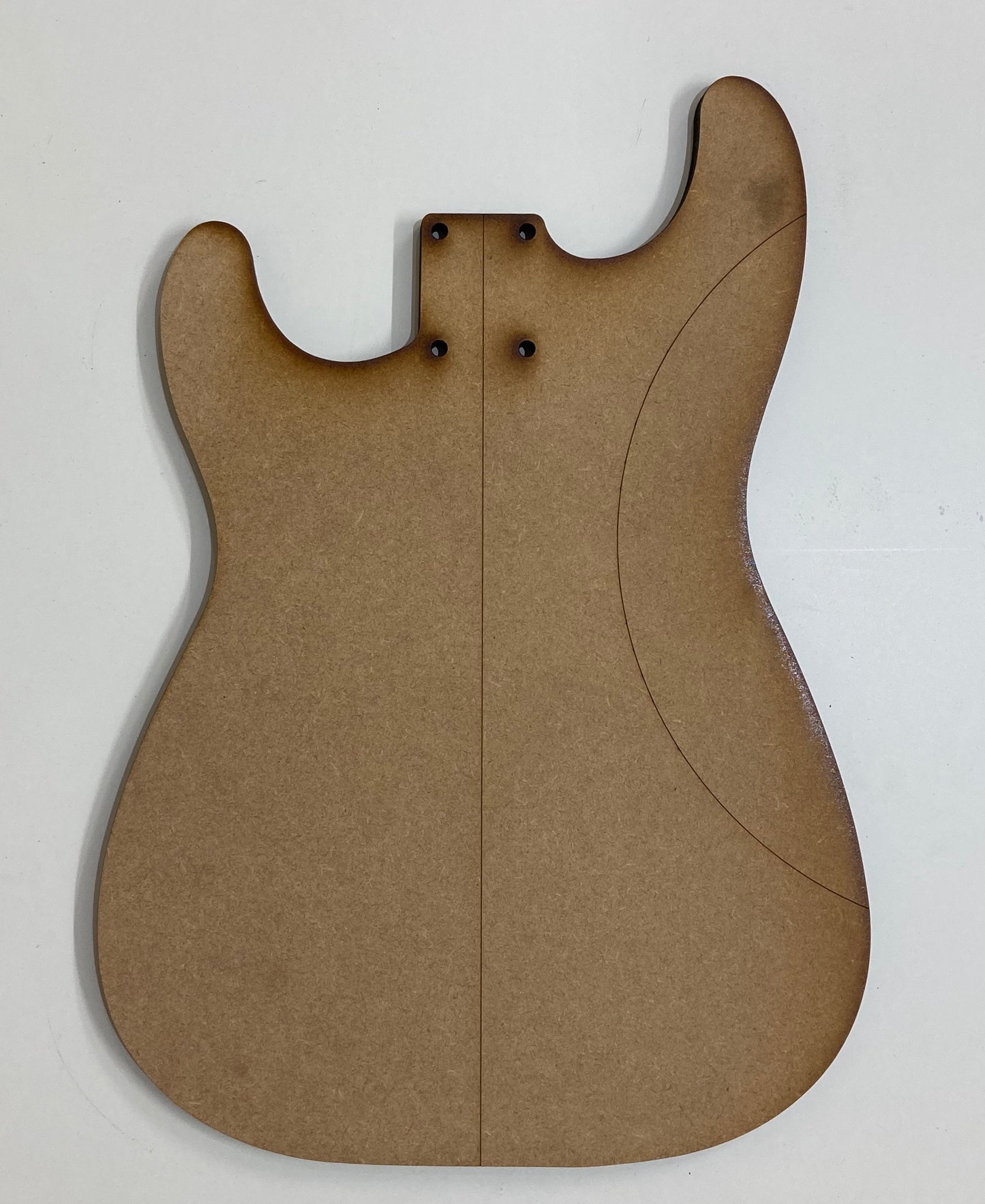 Guitar Template - S Style - HSH Hardtail