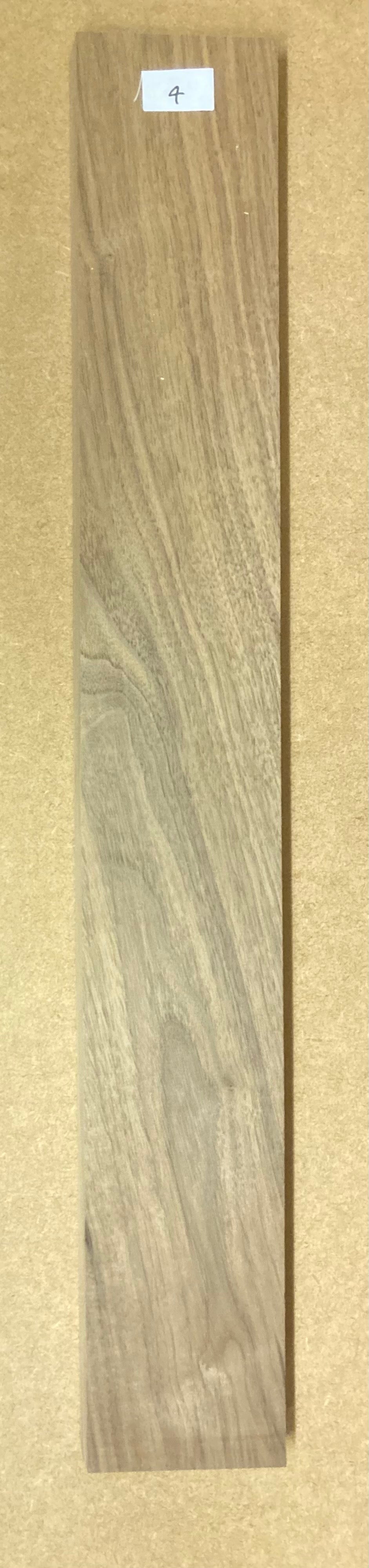 Electric Neck Blank - Walnut #4