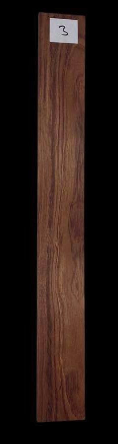 Electric Fretboard Blank - Bubinga #2