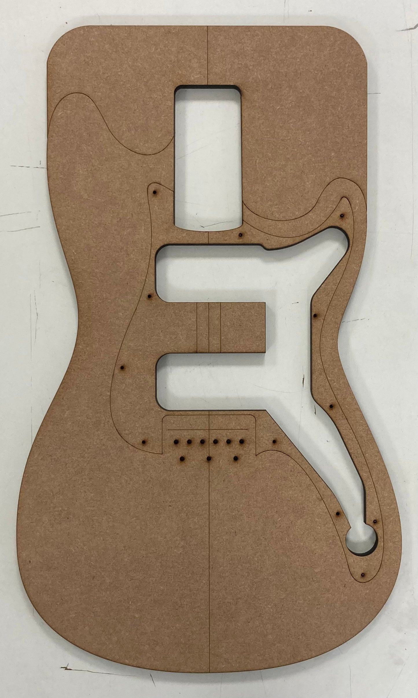 Guitar Template - Duo Sonic Style - Standard