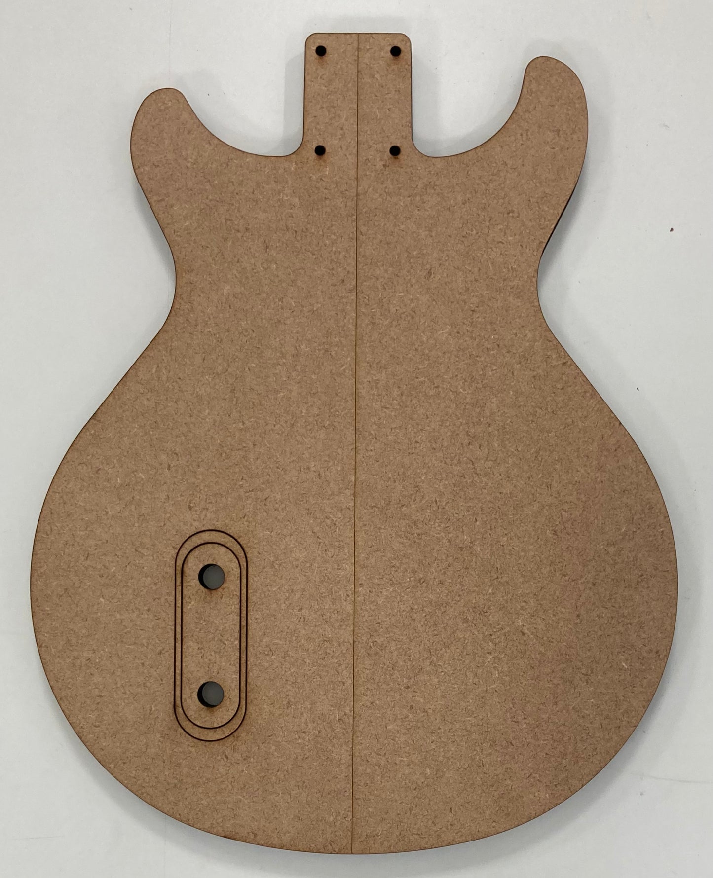 Guitar Template - LP Double Cut Style - H Bolt On