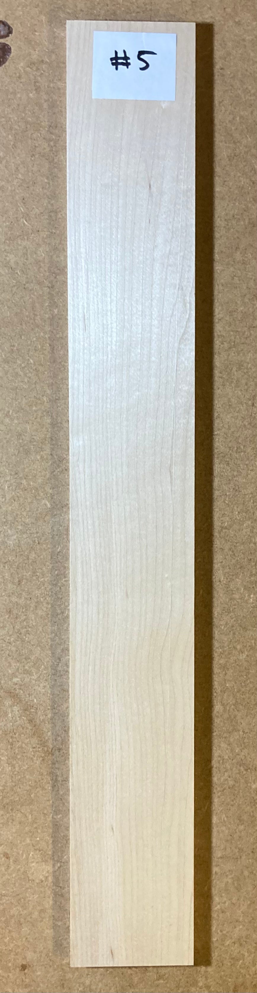 Electric Fretboard Blank - Maple #5