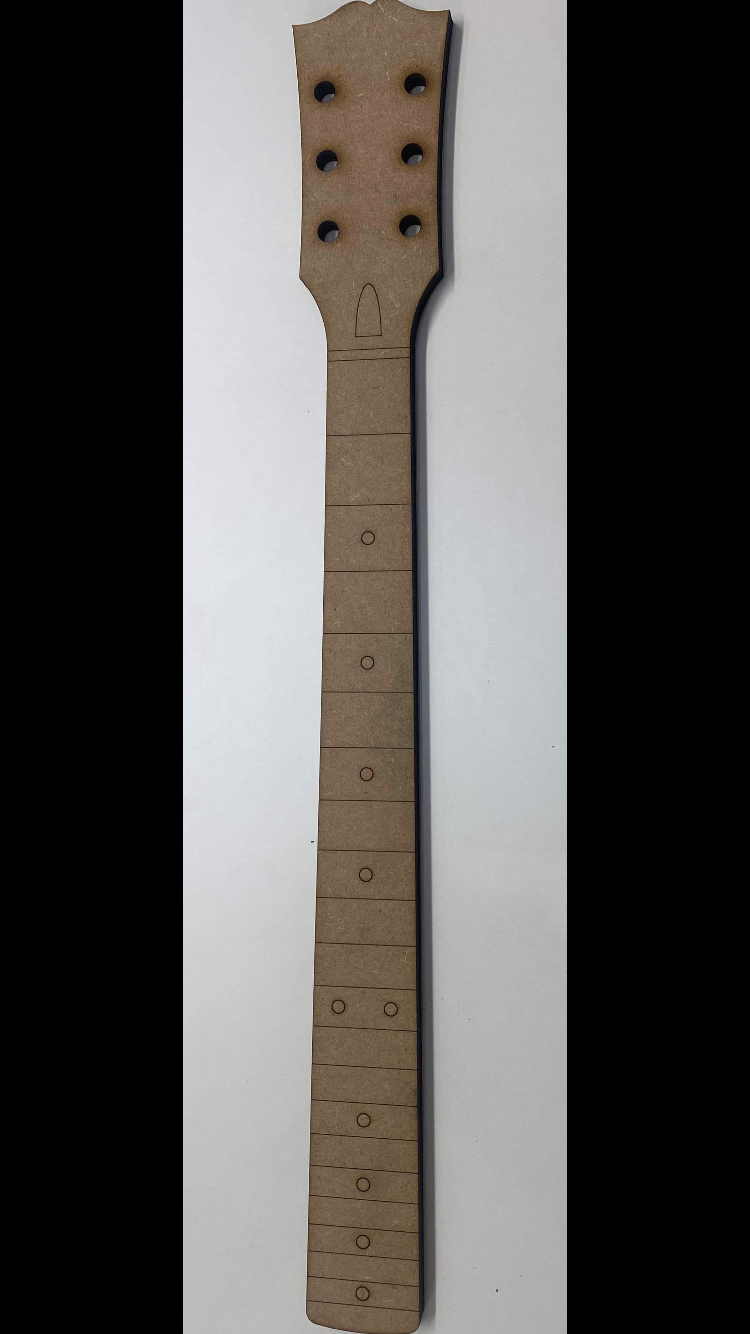 Guitar Template - LP Double Cut Style - P90/Tele Bolt On