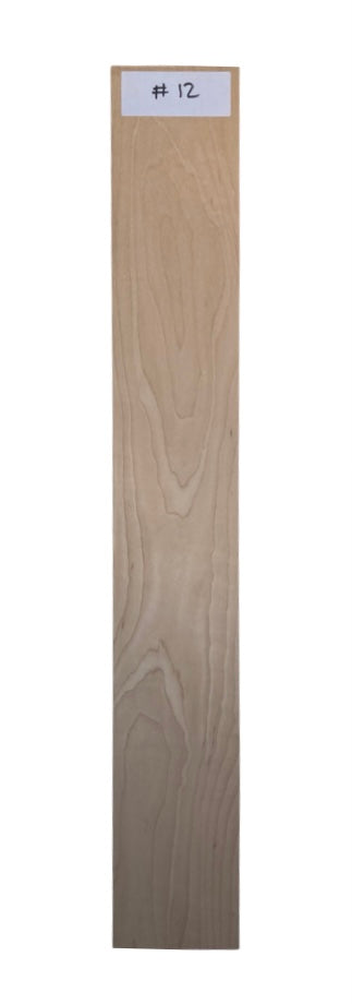 Electric Neck Blank - Maple #12