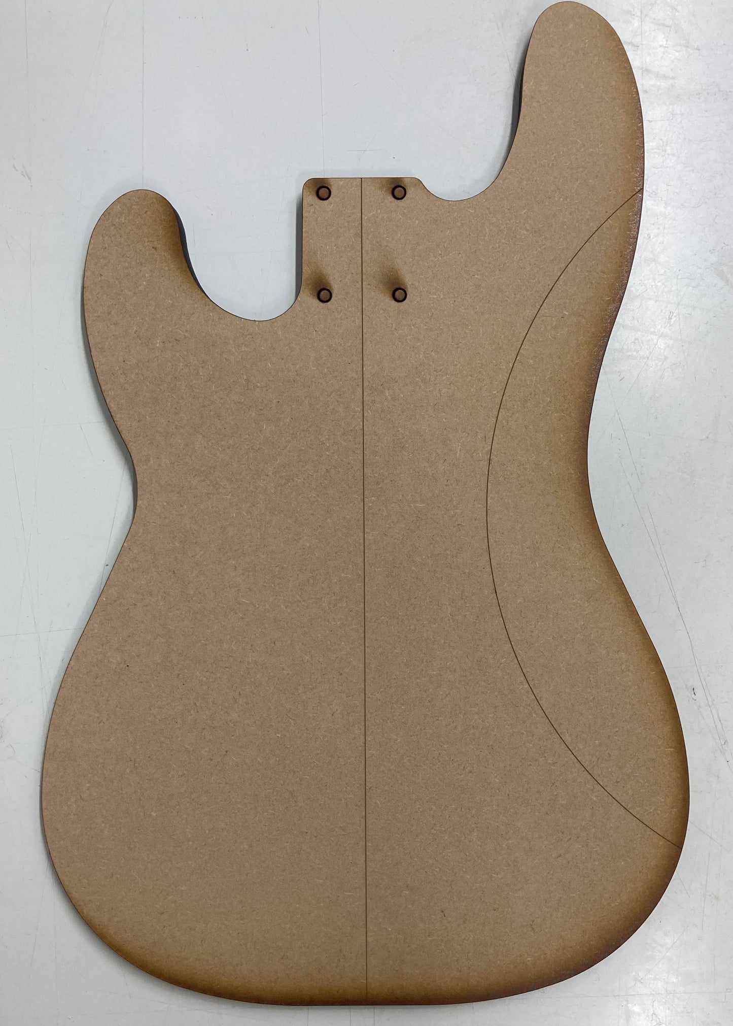 Guitar Template - P Bass Style - Standard