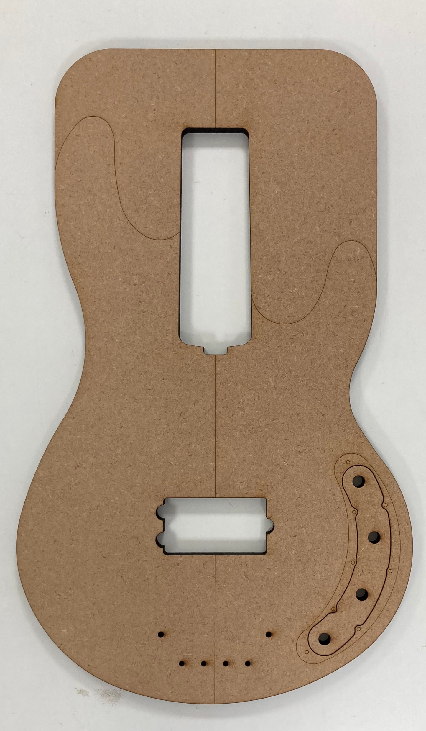 Guitar Template - Stingray Style