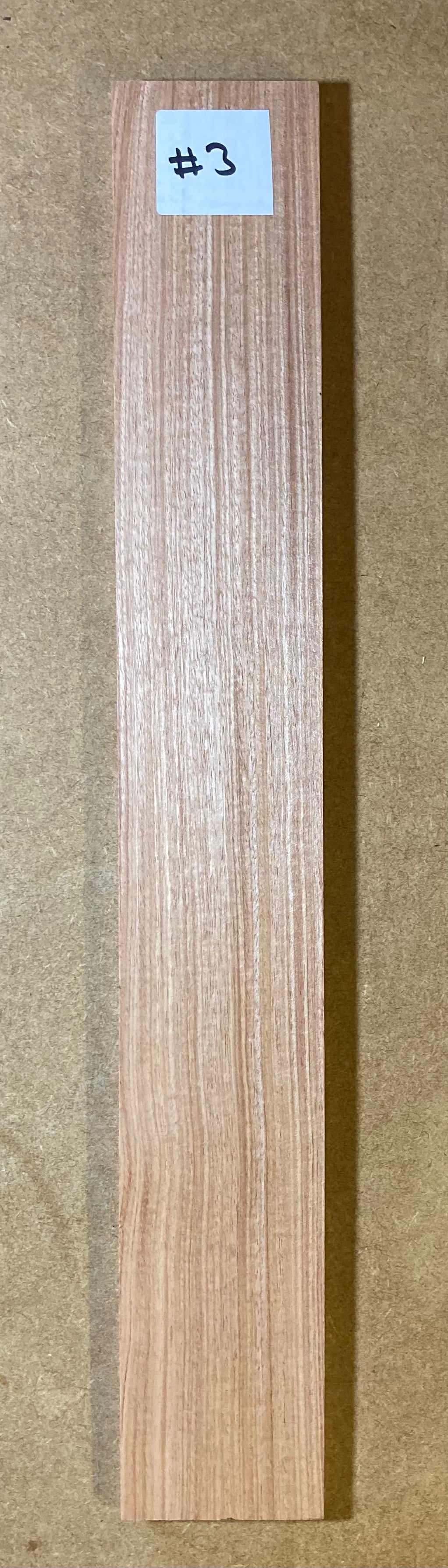 Namibian Rosewood Electric Fretboard Blank #3