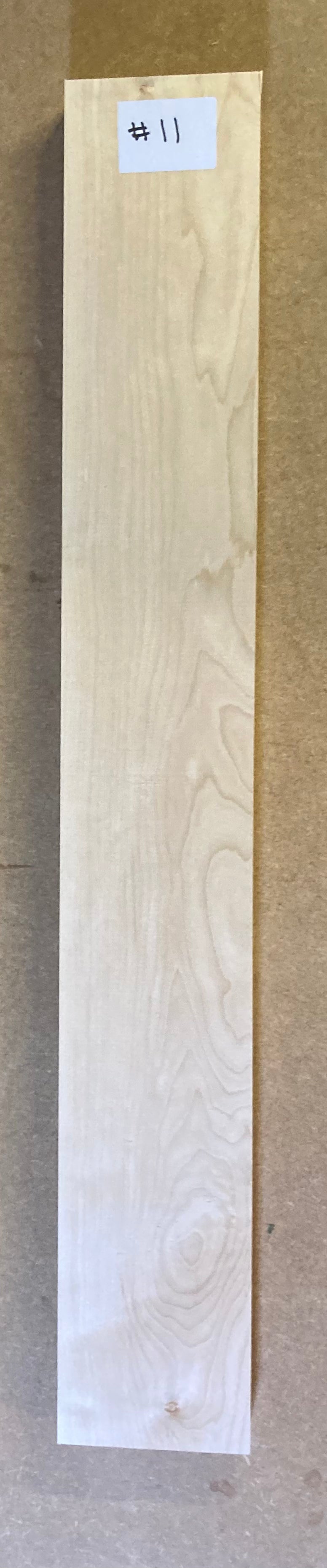 Electric Neck Blank - Maple #11