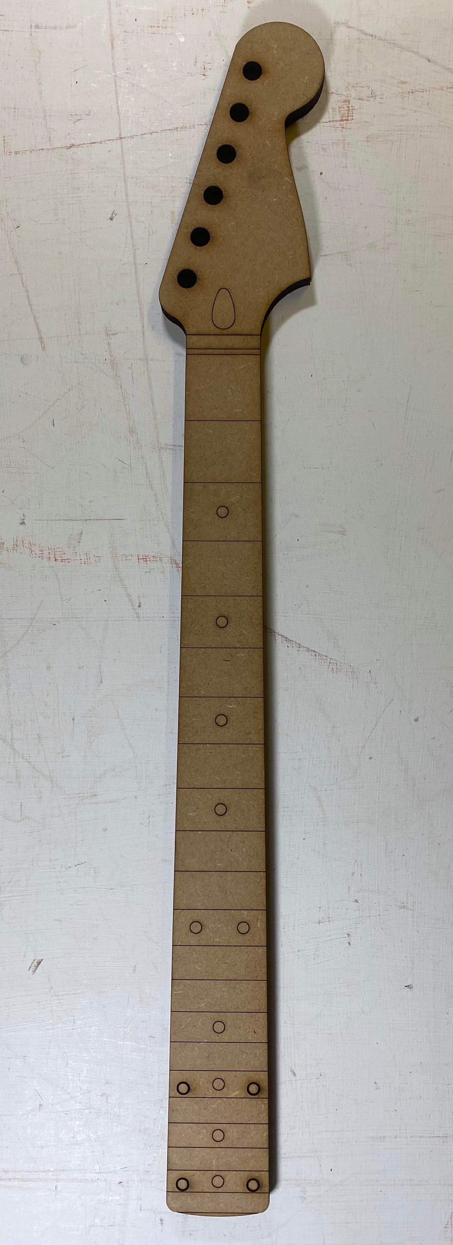 Guitar Template - S Style - Tele
