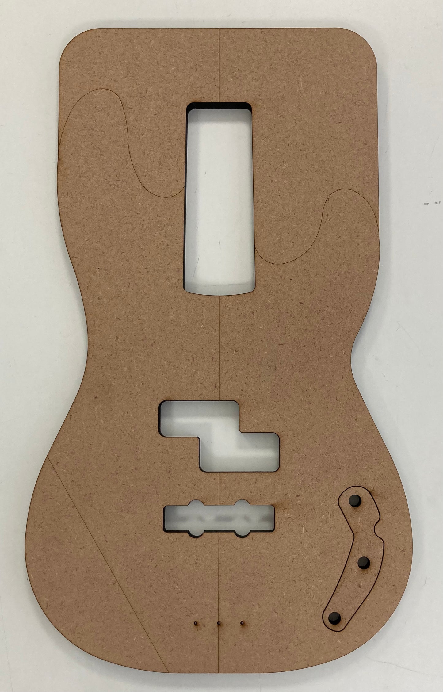 Guitar Template - P Bass Style - PJ
