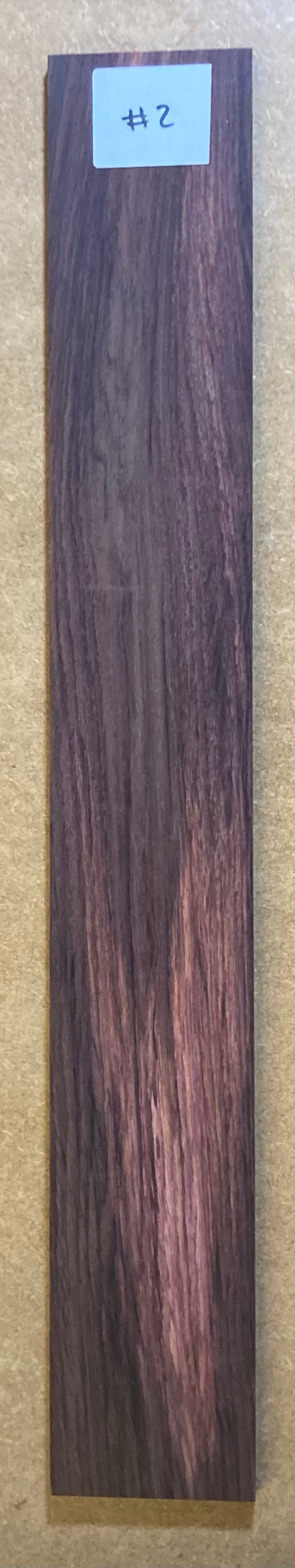 Electric Fretboard Blank - Indian Rosewood #2