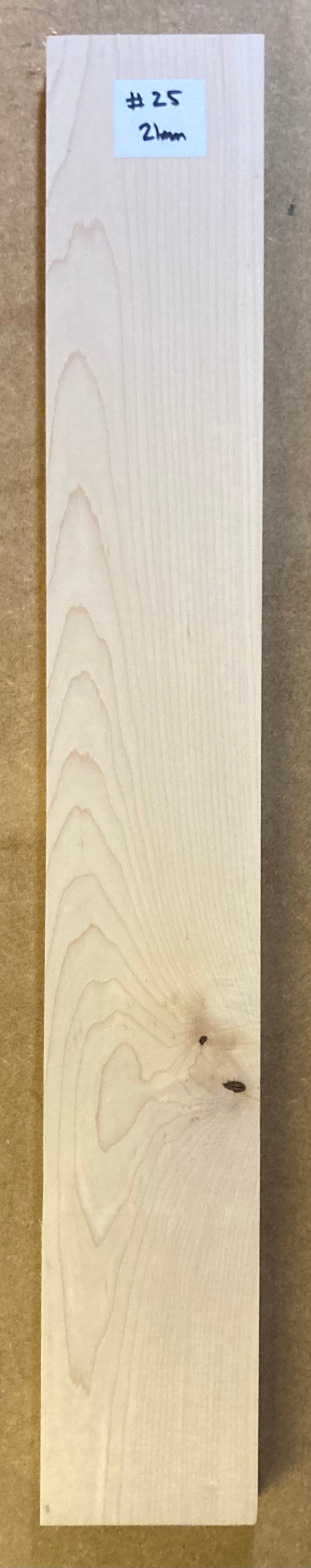 Electric Neck Blank - Maple #25