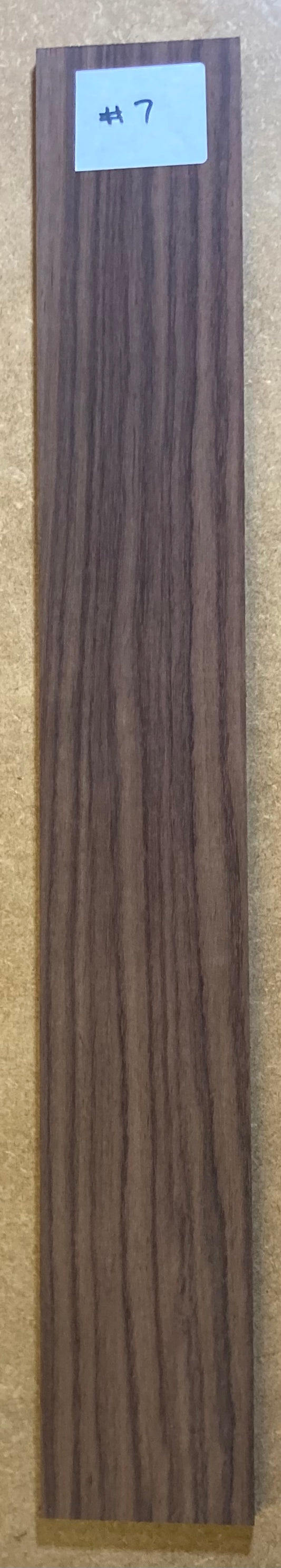 Electric Fretboard Blank - Indian Rosewood #7