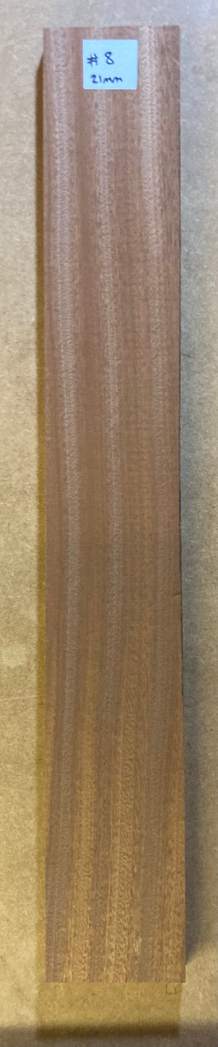 Electric Neck Blank - Sapele #8