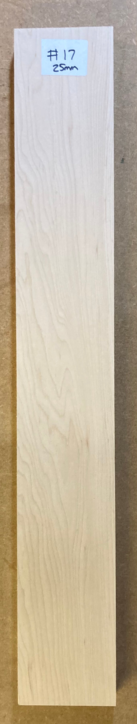 Electric Neck Blank - Maple #17