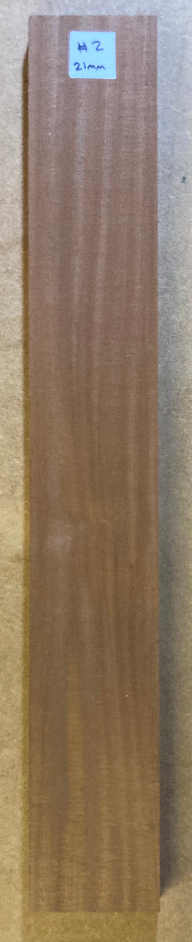 Electric Neck Blank - Sapele #2