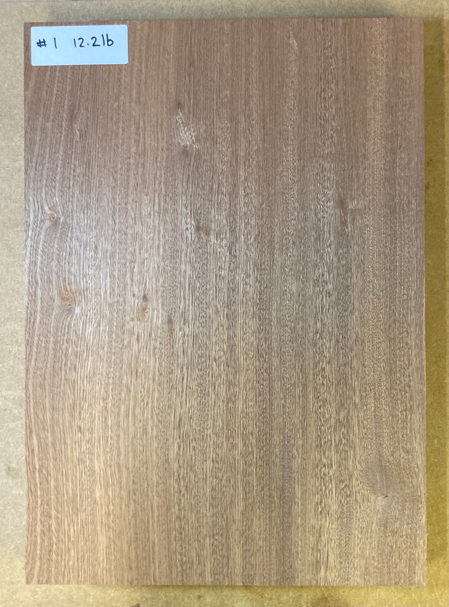 Sapele Bass Body Blank - 1 Piece #1