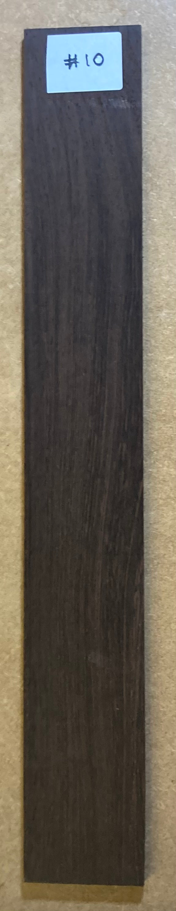 Wenge Electric Fretboard Blank #10