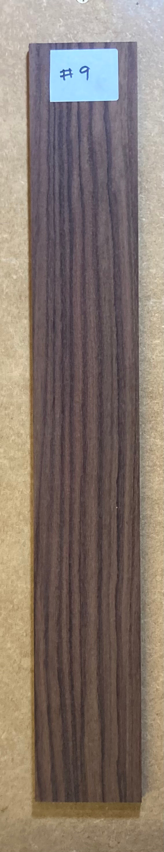 Electric Fretboard Blank - Indian Rosewood #9