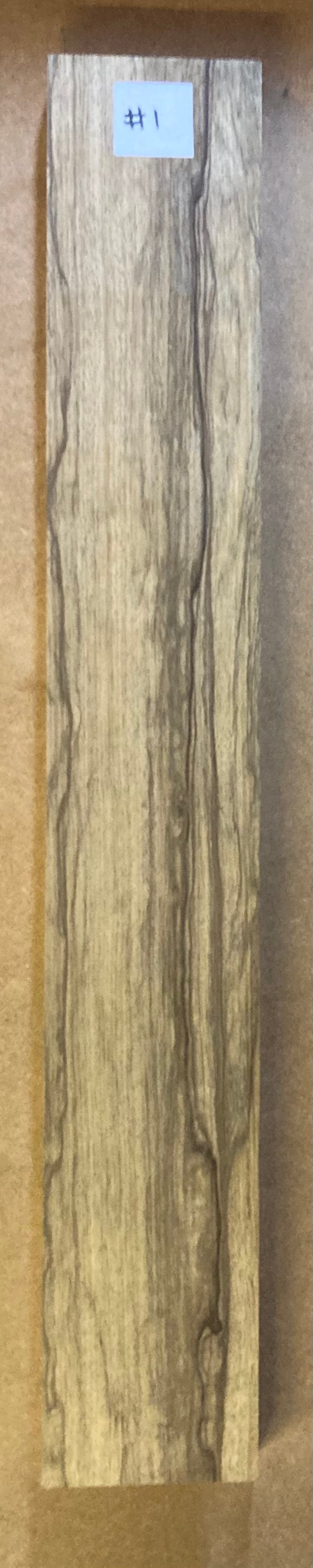 Electric Neck Blank - Korina #1