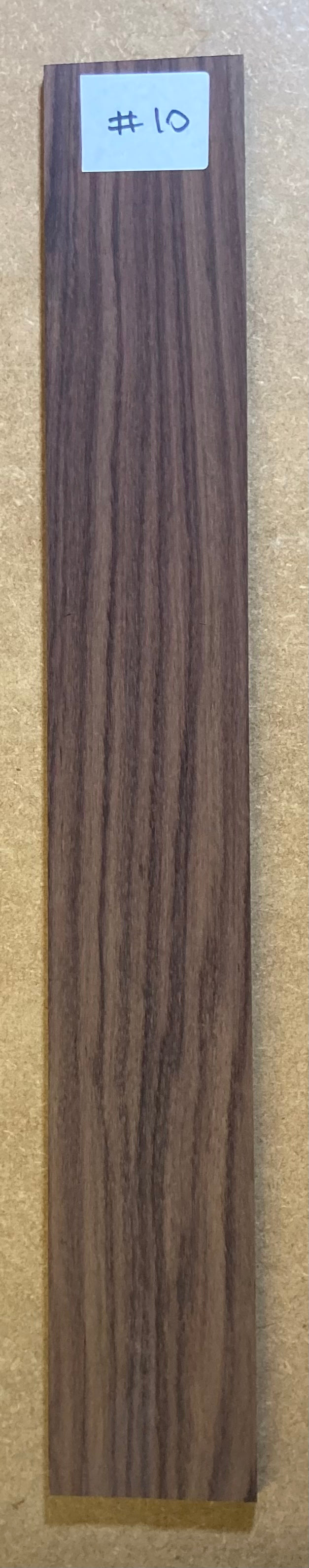 Electric Fretboard Blank - Indian Rosewood #10
