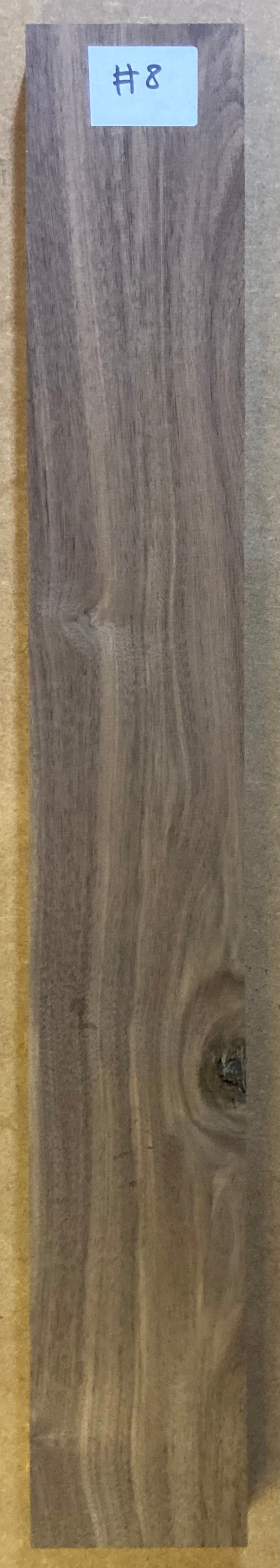 Electric Neck Blank - Walnut #8