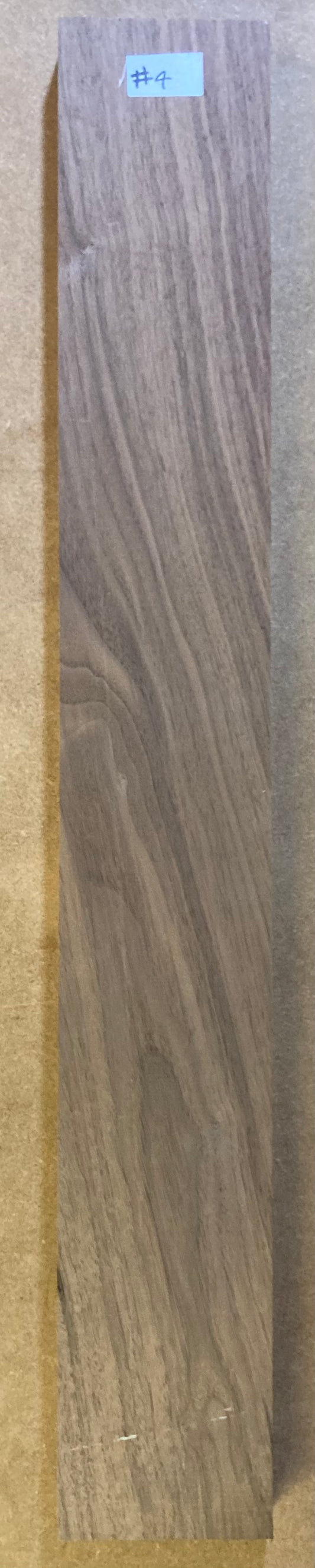 Electric Neck Blank - Walnut #4