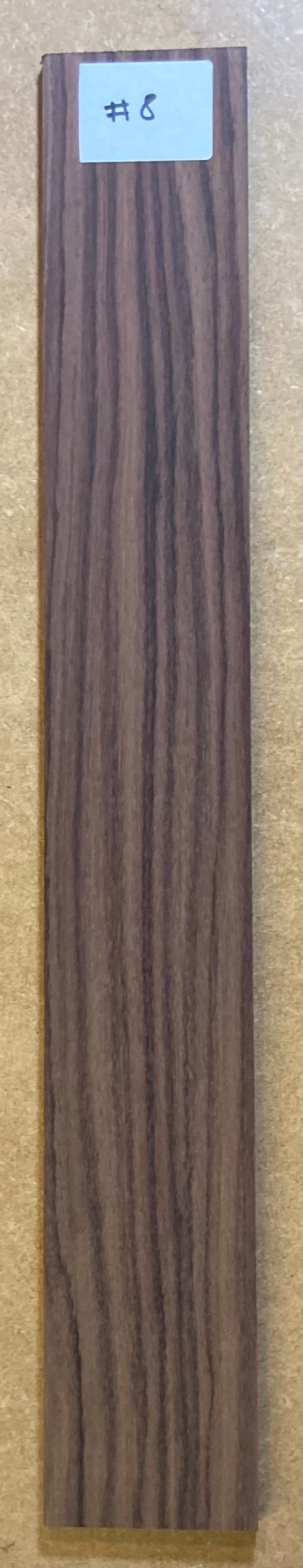 Electric Fretboard Blank - Indian Rosewood #8